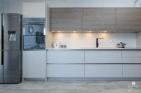 Kuchyňa alebo kuchynka v ubytovaní Osiedle Bursztynowe III by Jantar Apartamenty Kołobrzeg