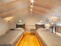 Posteľ alebo postele v izbe v ubytovaní 2SEA LOFT NEA POTIDEA Chalkidiki
