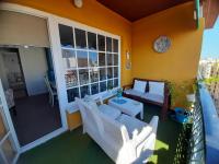 A balcony or terrace at Sun And Chic Malaga