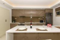 A kitchen or kitchenette at Mare Monte Luxury Apartment
