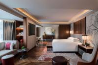 Grand Hyatt Hangzhouにあるベッド
