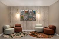 The Lincoln Suitesにあるシーティングエリア
