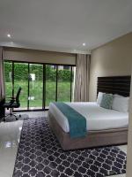 Douglas Lodge & Apartmentsにあるベッド
