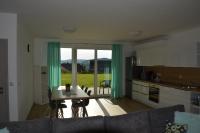 Kuchyň nebo kuchyňský kout v ubytování Apartmány U Evy
