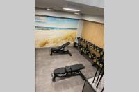 Posilňovňa alebo fitness centrum v ubytovaní Apartament BD Premium III Klifowa