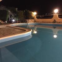 The swimming pool at or close to VILLA VITTORIA with PRIVATE HEATED SWIMMING POOL COMPLETE WITH HIDROMASSAGE FOR EXCLUSIVE USE , SEA VIEW, 150 METERS FROM THE BEACH