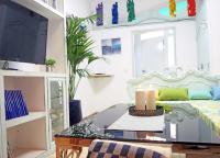 TV a/nebo společenská místnost v ubytování La Luz Vivienda Vacacional