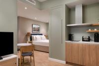 The Lincoln Suitesにあるベッド