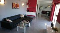Posezení v ubytování Charming modern house with the new swimming pool - apartment Maya 1