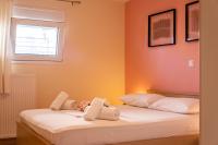 Posteľ alebo postele v izbe v ubytovaní Irini Apartments