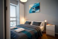 Posteľ alebo postele v izbe v ubytovaní Platinum Towers Luxury Apartments