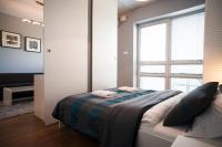 Posteľ alebo postele v izbe v ubytovaní Platinum Towers Luxury Apartments