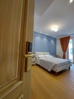 Posteľ alebo postele v izbe v ubytovaní Hotel Borgovico