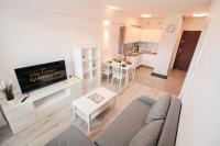 Kuchyňa alebo kuchynka v ubytovaní Apartamenty City Center - Zdrojowe