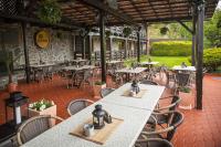 Ogród w obiekcie Hotel El Greco