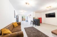 A television and/or entertainment centre at Villa Leone