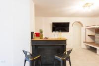 A television and/or entertainment centre at Villa Leone