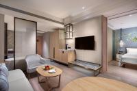 Crowne Plaza Shanghai Nanjing Road by IHGにあるテレビまたはエンターテインメントセンター