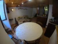 A seating area at Casa Enea