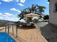 The swimming pool at or close to Casina in pietra