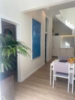 Kuchyň nebo kuchyňský kout v ubytování Solarium Beach House
