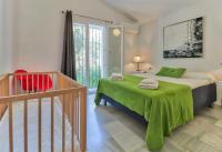A bed or beds in a room at Nice and spacius villa near Fuengi