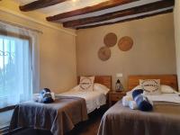 Posteľ alebo postele v izbe v ubytovaní Casa Marèlia, Costa Daurada Rural