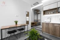 Kuchyň nebo kuchyňský kout v ubytování Factory Inn, Nilie Hospitality MGMT