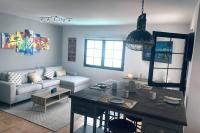 Posezení v ubytování Exclusiva Villa de Lujo (5*****) en Corralejo - Fuerteventura (Islas Canarias)