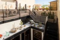 The floor plan of Casa Oasis