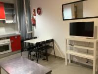 Kuchyň nebo kuchyňský kout v ubytování Malasaña Palma Studios