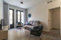 Posezení v ubytování Malaga a Tu Ritmo! Edificio muy tranquilo y moderno!