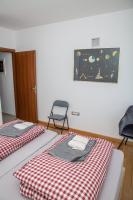 Posteľ alebo postele v izbe v ubytovaní 5 Sterne Zeus City Apartment mit Meerblick