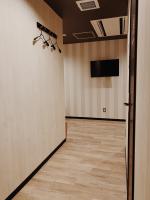 ホテルカプセルイン静岡にあるテレビまたはエンターテインメントセンター