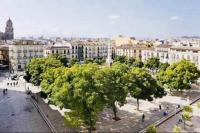 A general view of Málaga or a view of the city taken from Az apartmant