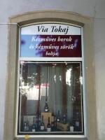 Půdorys ubytování Via Tokaj Vendégház