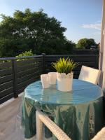 Balkón alebo terasa v ubytovaní Apartman Bloom