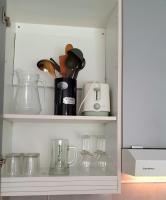 A kitchen or kitchenette at MNG-Apart Playa Americas Honda