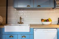Kuchnia lub aneks kuchenny w obiekcie Samis Pelion LuxuryLiving