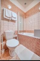 Koupelna v ubytování Hotel Salvator