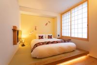 Hotel Kanazawa Zoushiにあるベッド