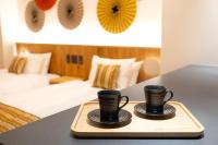 Hotel Kanazawa Zoushiにあるベッド