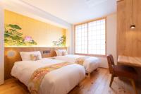 Hotel Kanazawa Zoushiにあるベッド