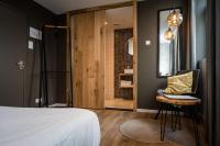 Loods Hotel Vlielandにあるベッド