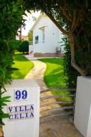 A garden outside Villa Celia