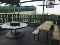 Balkon lub taras w obiekcie Zempléni Szellő Vendégház