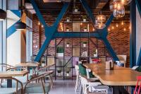B&B Hotel Budapest Cityにあるシーティングエリア