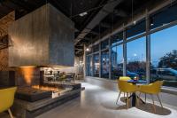 B&B Hotel Budapest Cityにあるシーティングエリア