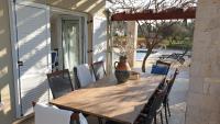 Patio nebo venkovní prostory v ubytování Ferienhaus Rovinj mit Pool