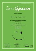 KēSa House, The Unlimited Collection managed by The Ascott Limitedに飾ってある許可証、賞状、看板またはその他の書類
